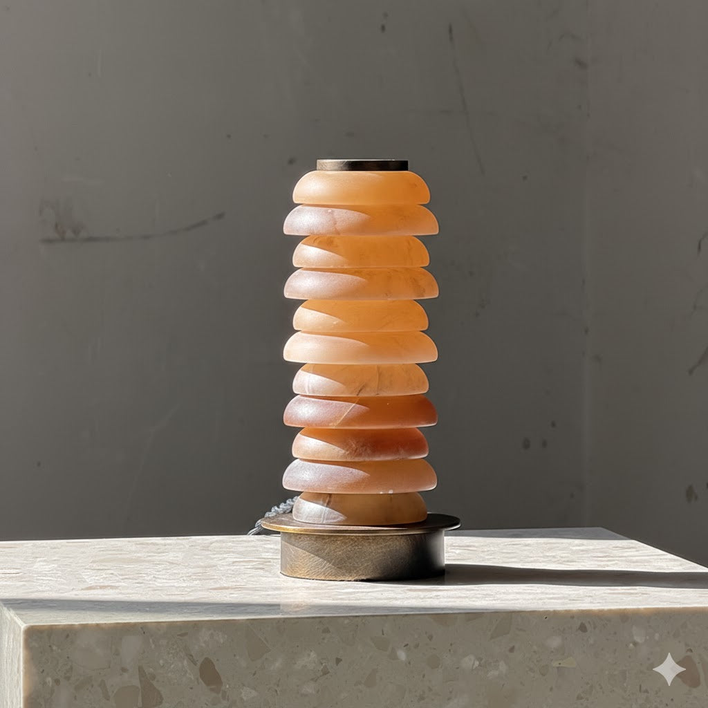 Solven Alabaster Table Lamp