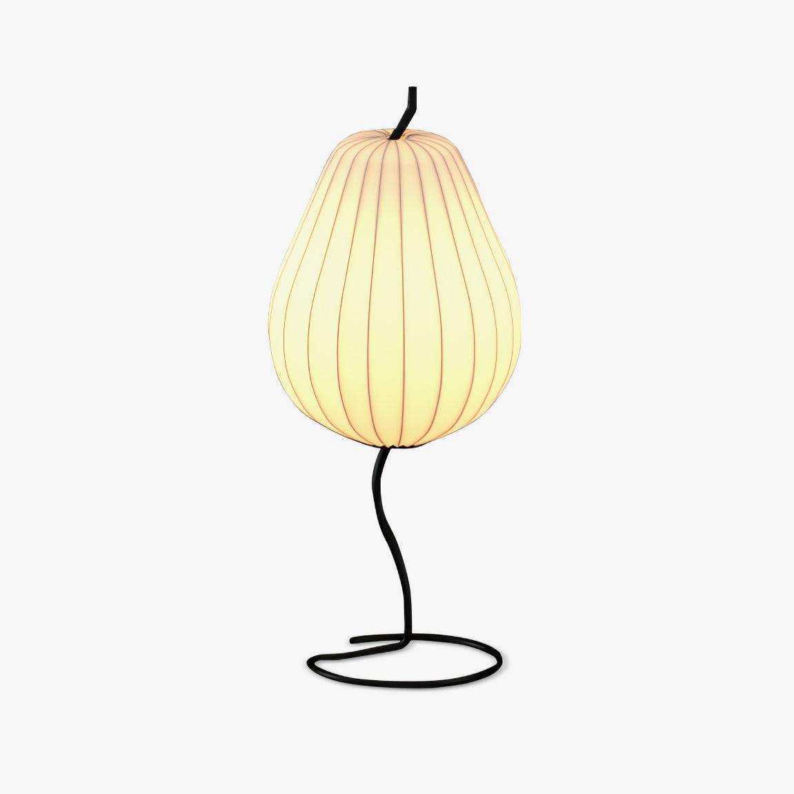 Phel Minimalist Pear Floor Lamp-Neutral Decor