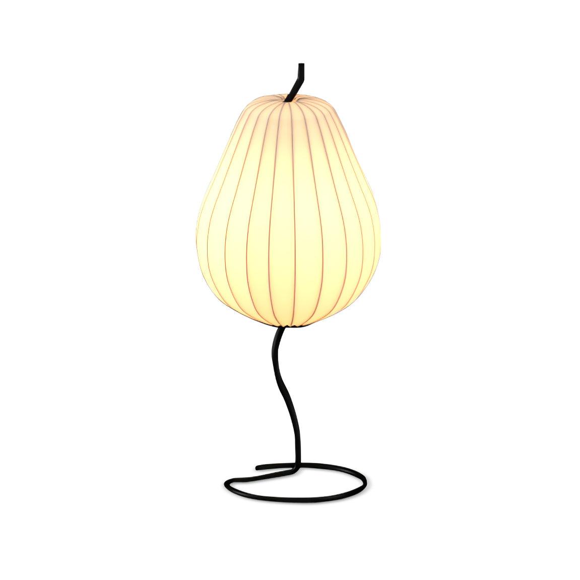 Phel Minimalist Pear Floor Lamp-Neutral Decor