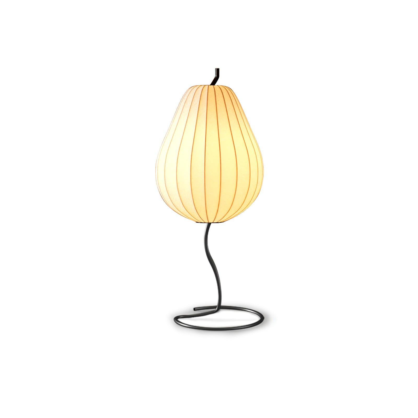 Phel Minimalist Pear Floor Lamp-Neutral Decor