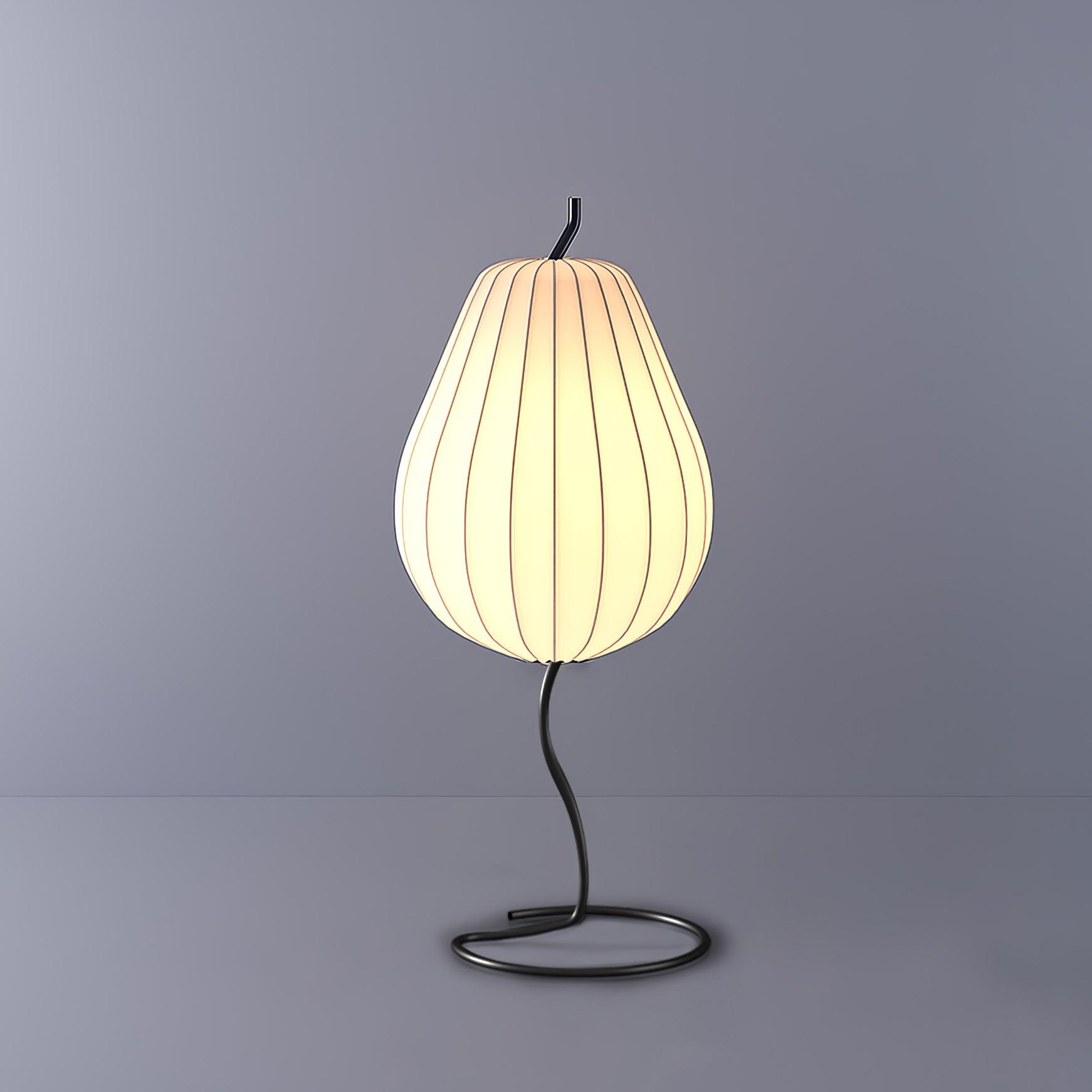 Phel Minimalist Pear Floor Lamp-Neutral Decor