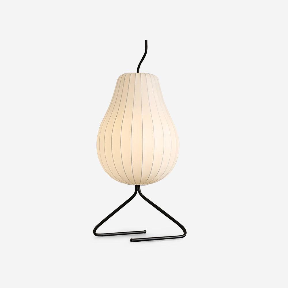 Phel Minimalist Pear Floor Lamp-Neutral Decor