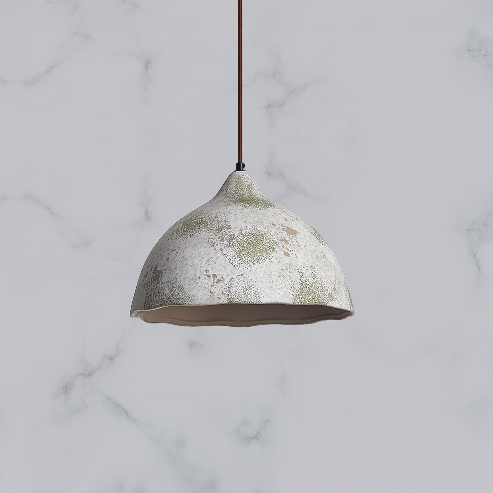 Moss Minimalist Wood Pendant Light-Neutral Decor