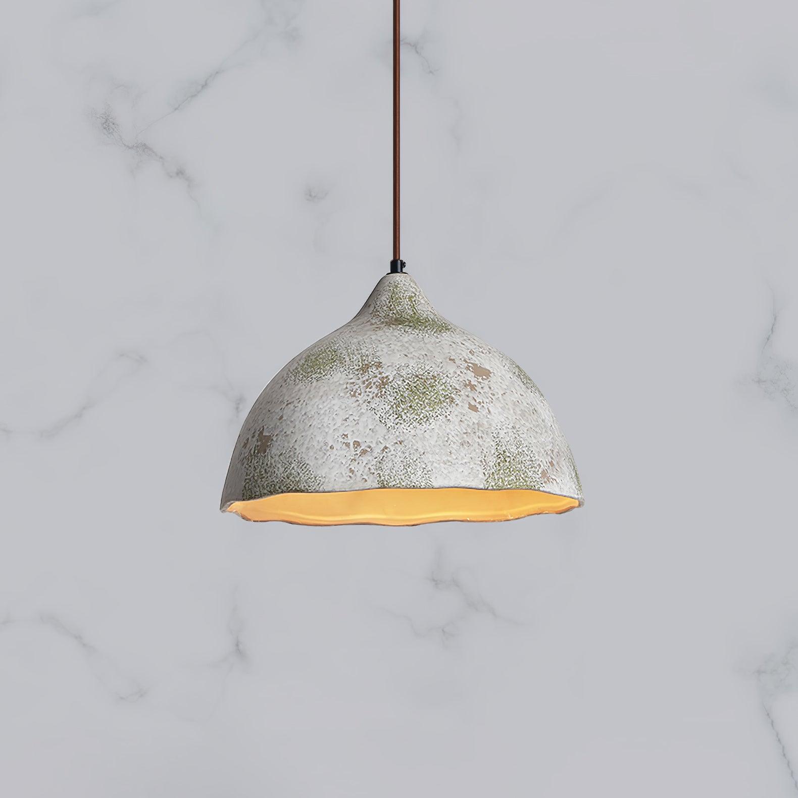 Moss Minimalist Wood Pendant Light-Neutral Decor