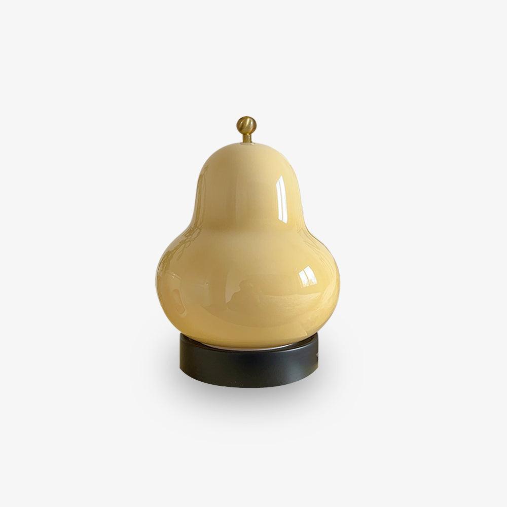 Lumaic Glass Whimsical Table Lamp-Neutral Decor