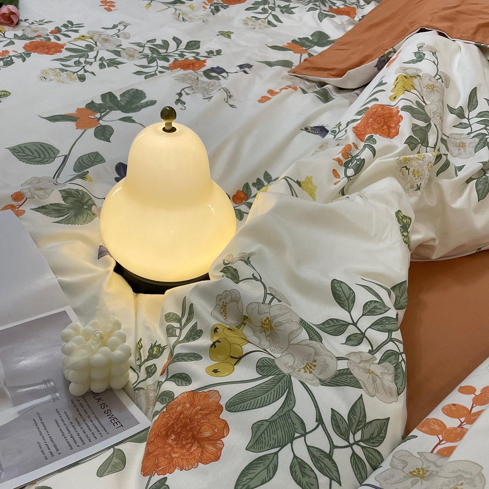 Lumaic Glass Whimsical Table Lamp-Neutral Decor