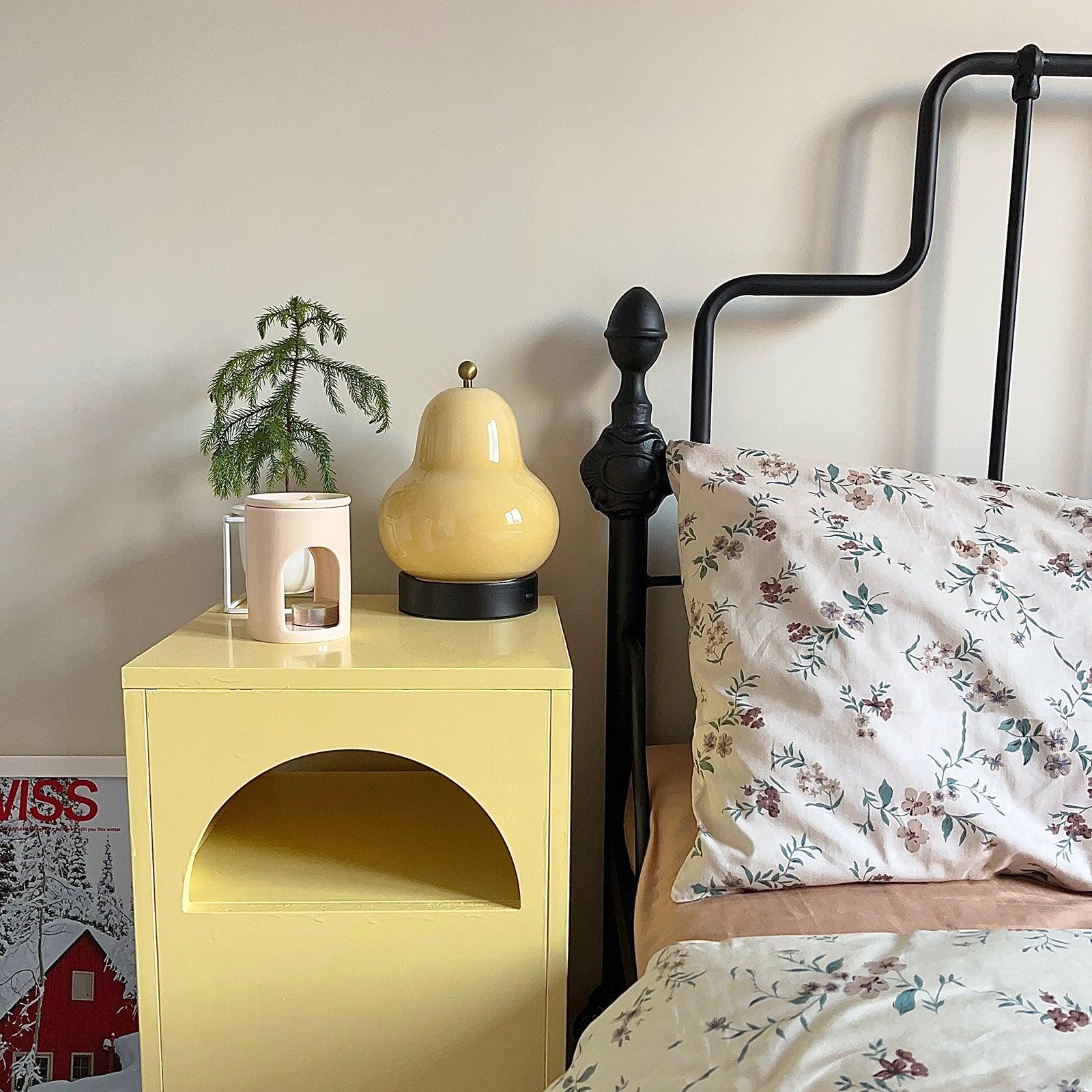 Lumaic Glass Whimsical Table Lamp-Neutral Decor