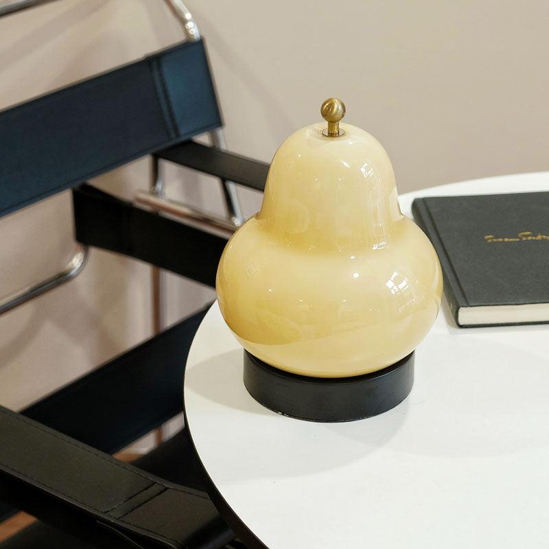 Lumaic Glass Whimsical Table Lamp-Neutral Decor