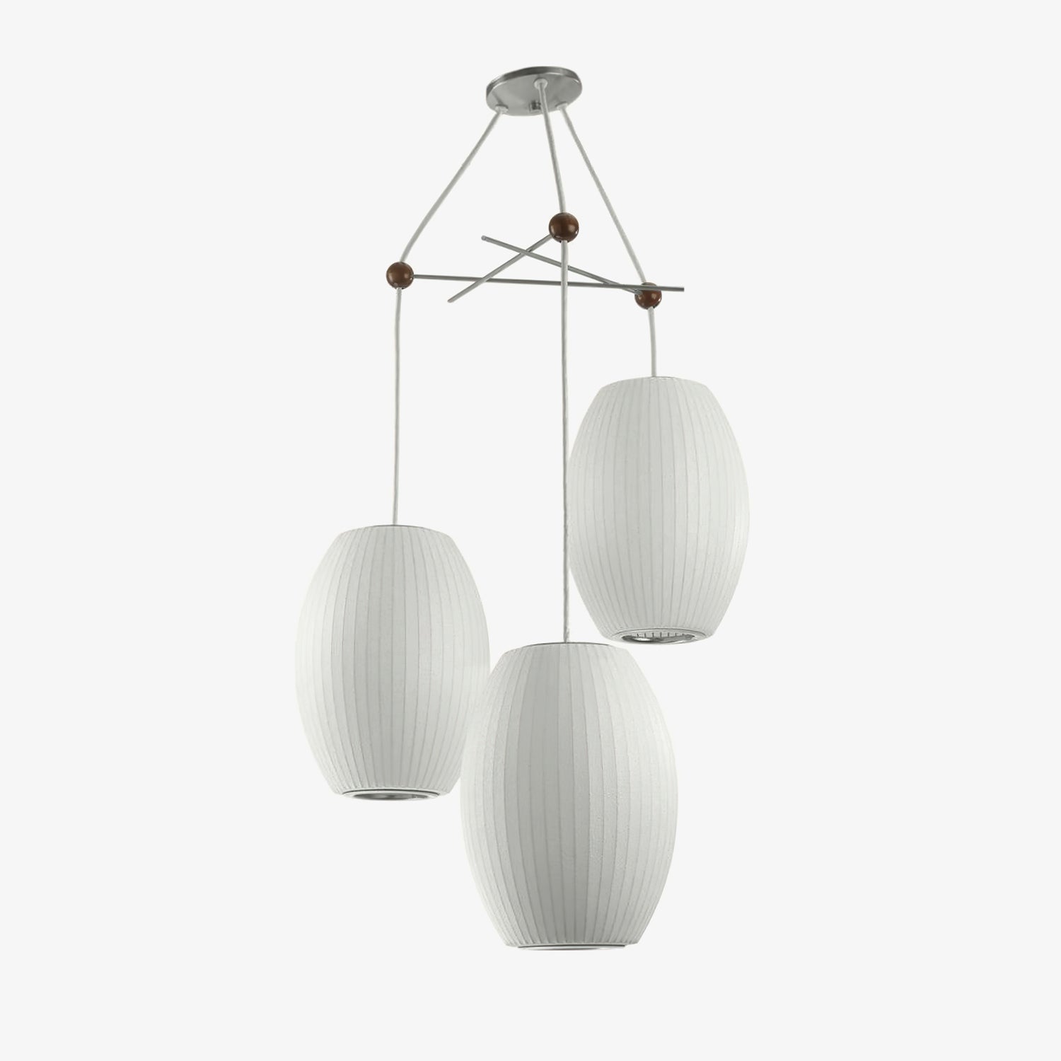 Fisoren Modern Silk Pendant Lamp-Neutral Decor