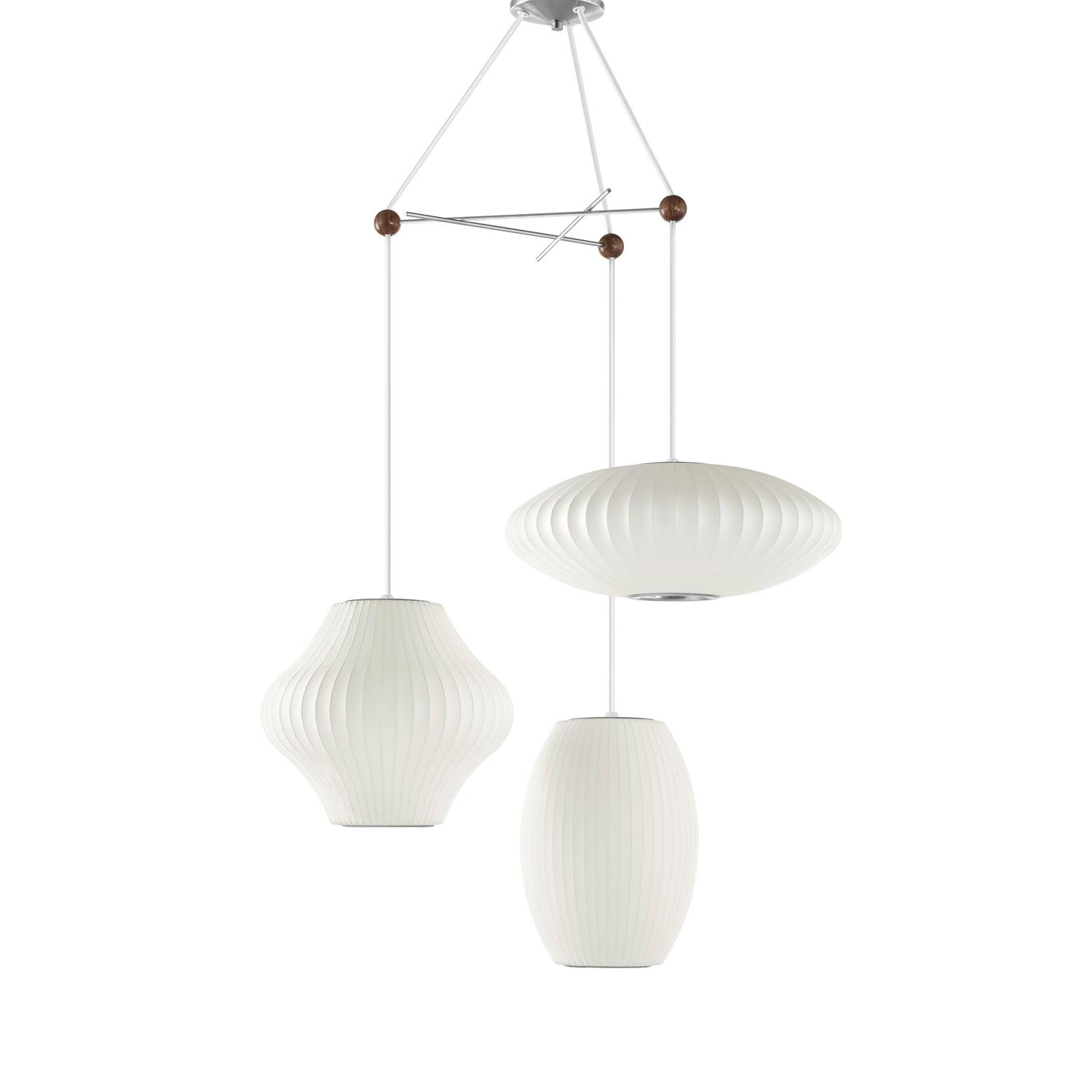 Fisoren Modern Silk Pendant Lamp-Neutral Decor