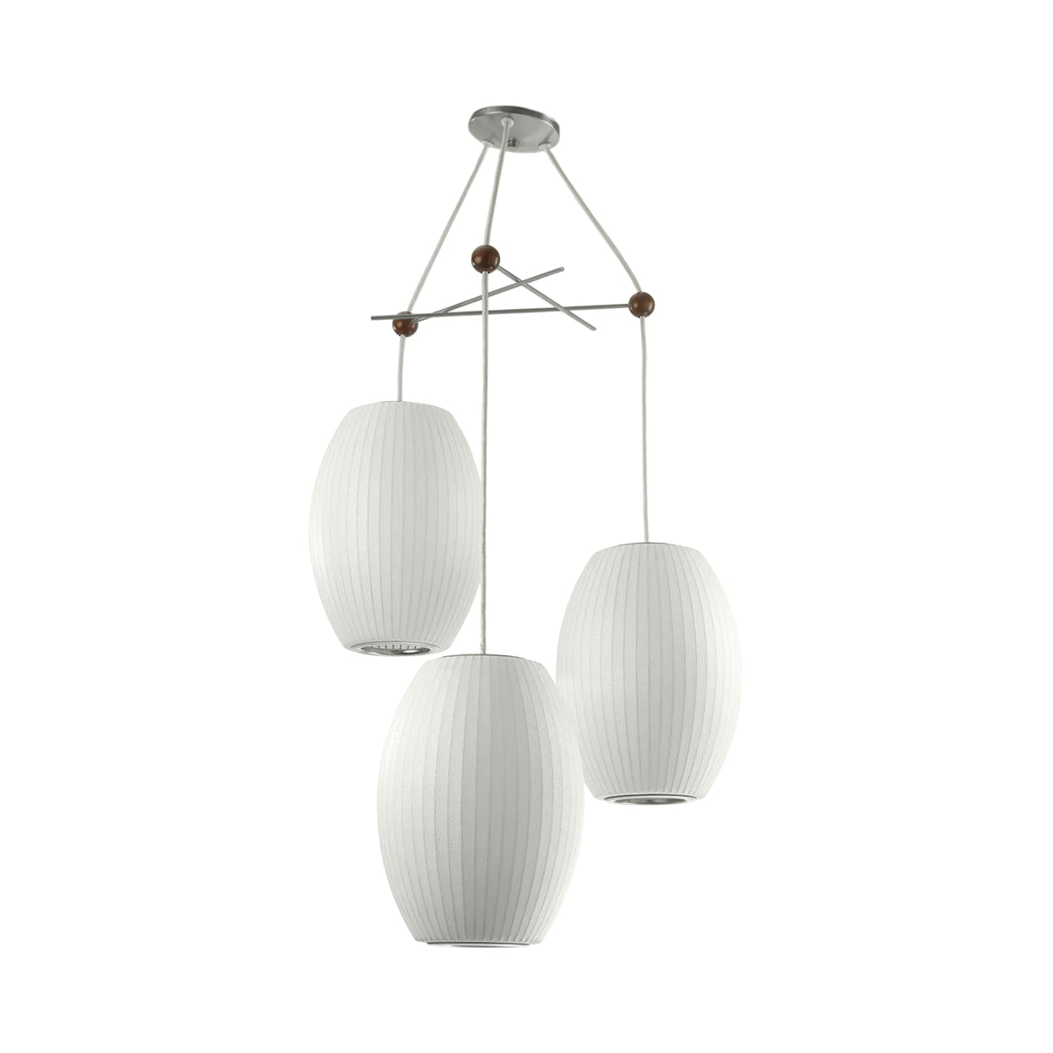 Fisoren Modern Silk Pendant Lamp-Neutral Decor