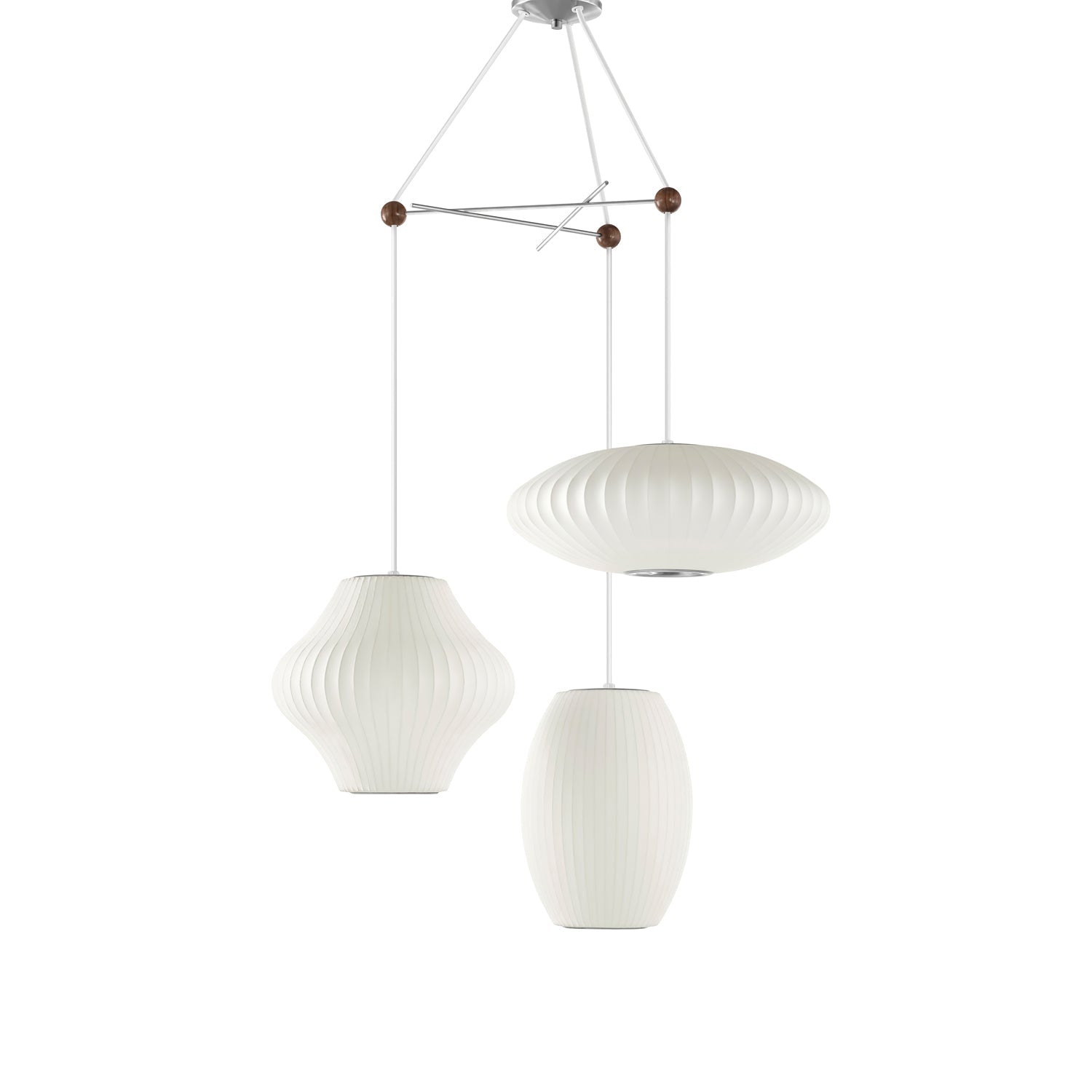Fisoren Modern Silk Pendant Lamp-Neutral Decor