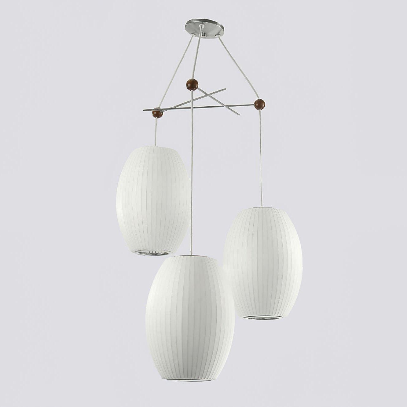 Fisoren Modern Silk Pendant Lamp-Neutral Decor
