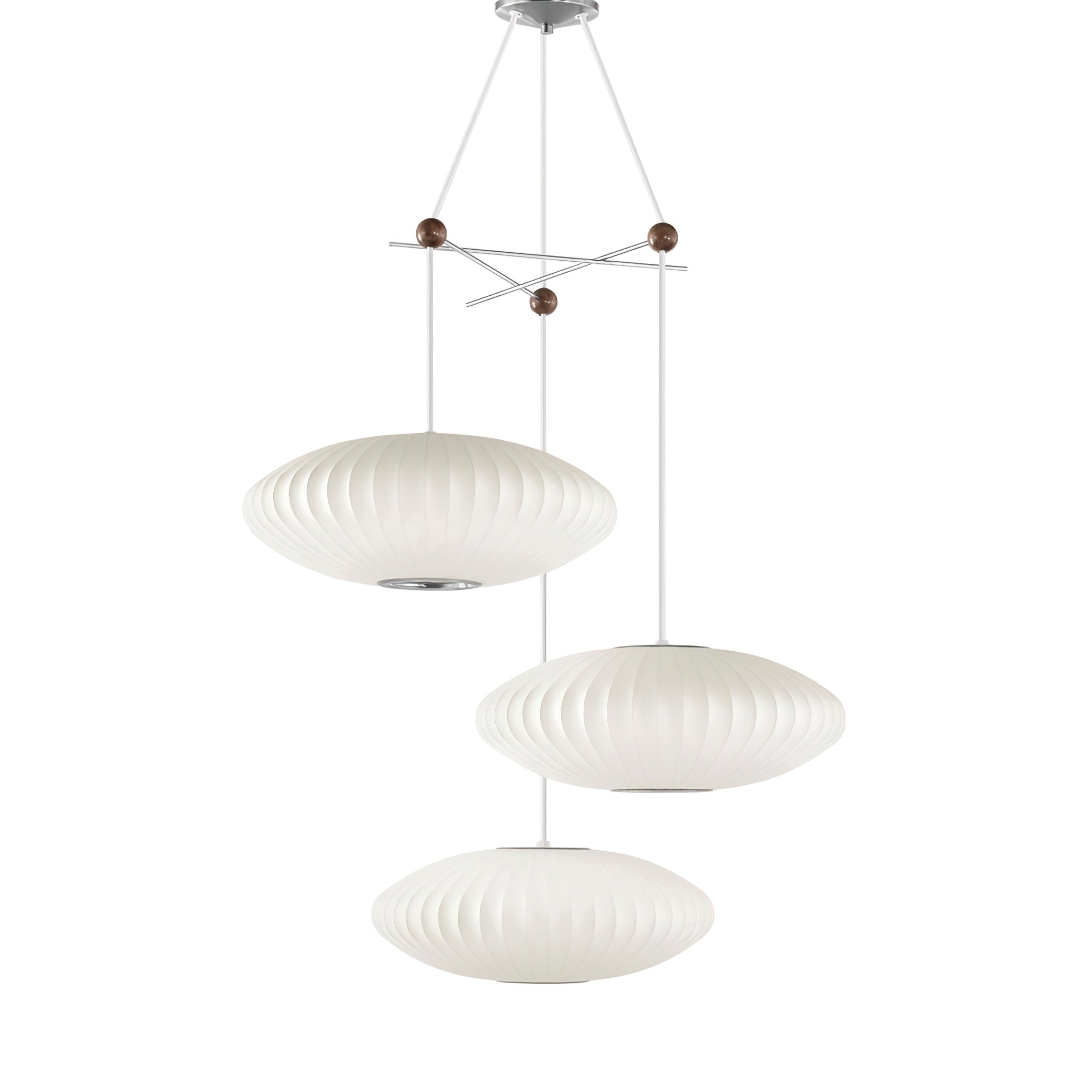 Fisoren Modern Silk Pendant Lamp-Neutral Decor
