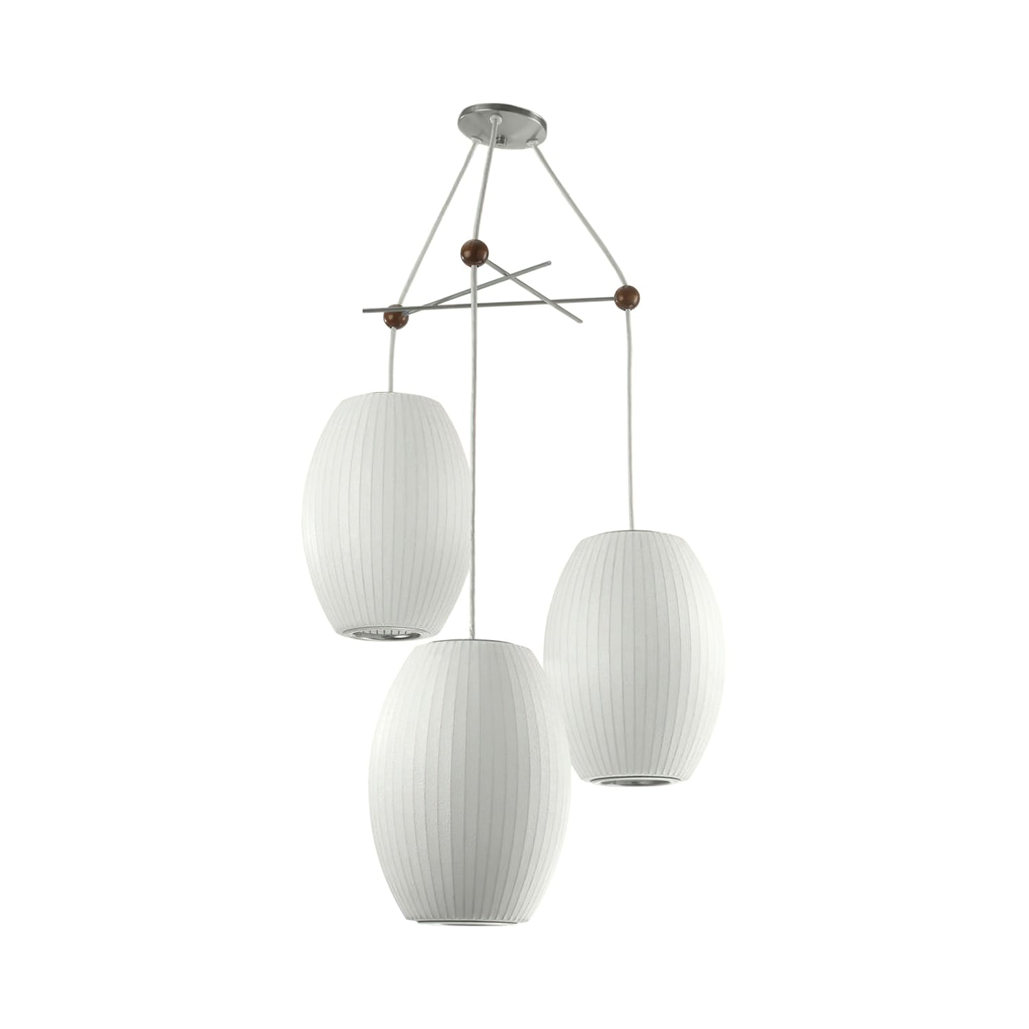 Fisoren Modern Silk Pendant Lamp-Neutral Decor