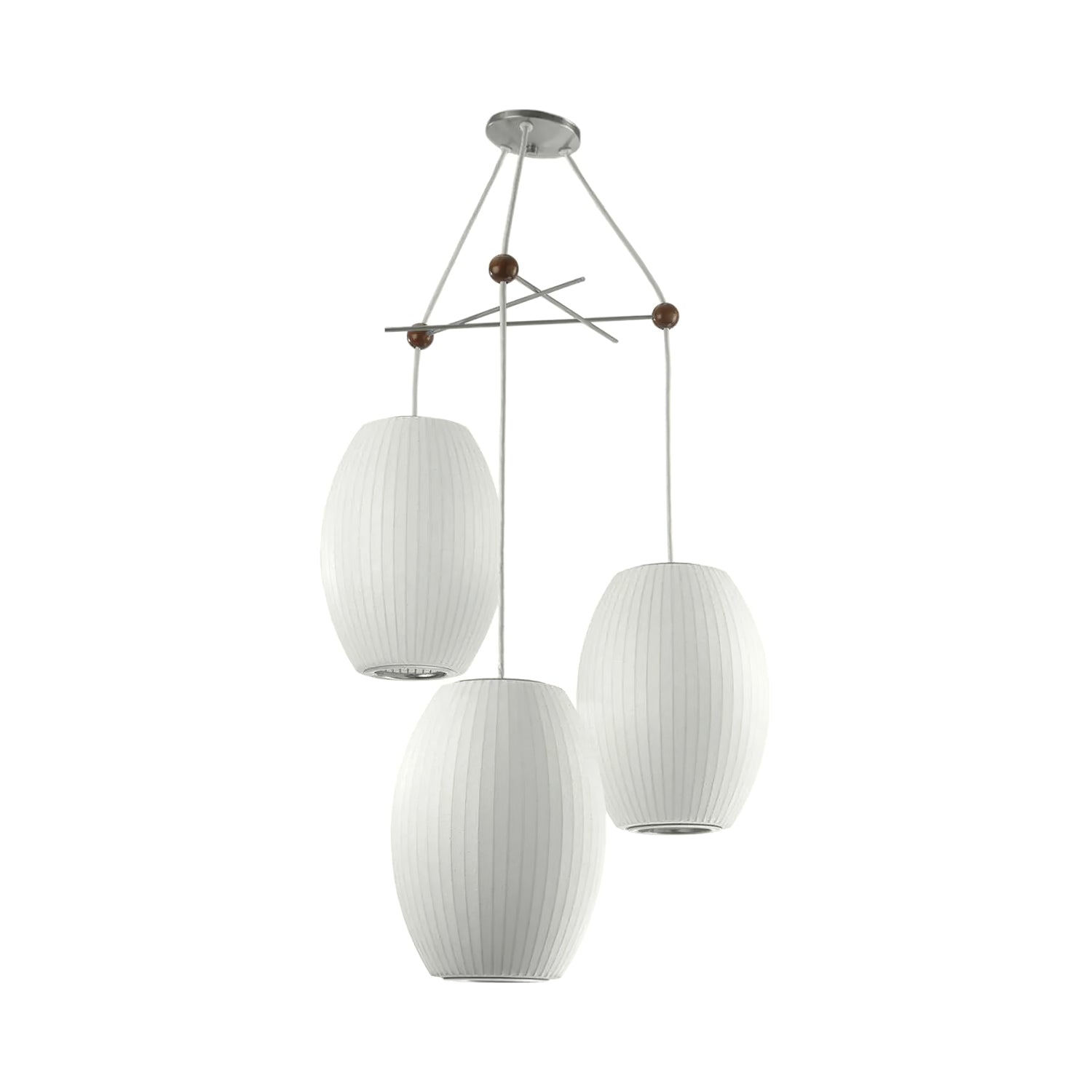 Fisoren Modern Silk Pendant Lamp-Neutral Decor