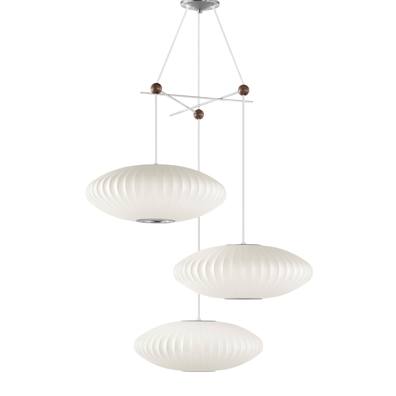 Fisoren Modern Silk Pendant Lamp-Neutral Decor