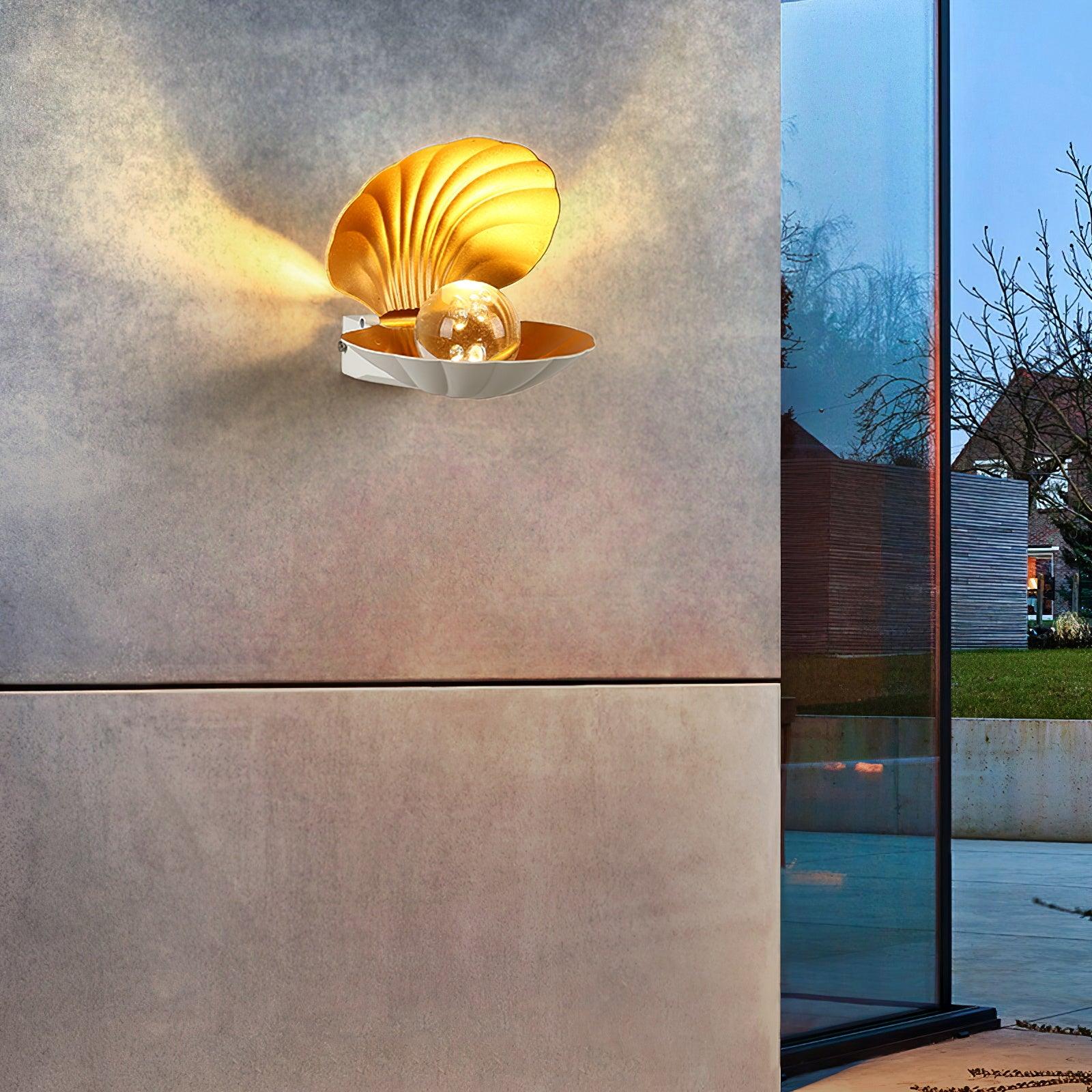 Lustra Wall Lamp Pearl Clam-Neutral Decor