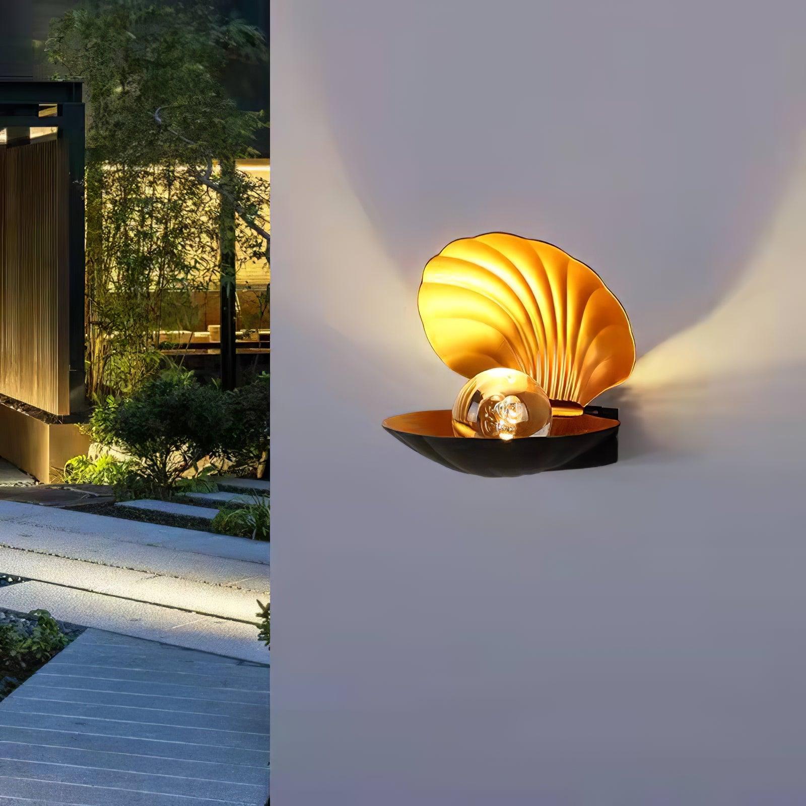 Lustra Wall Lamp Pearl Clam-Neutral Decor