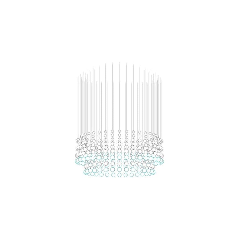 Pearl Curtain Customize Chandelier-Neutral Decor