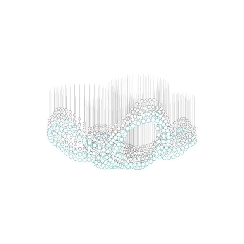 Pearl Curtain Customize Chandelier-Neutral Decor