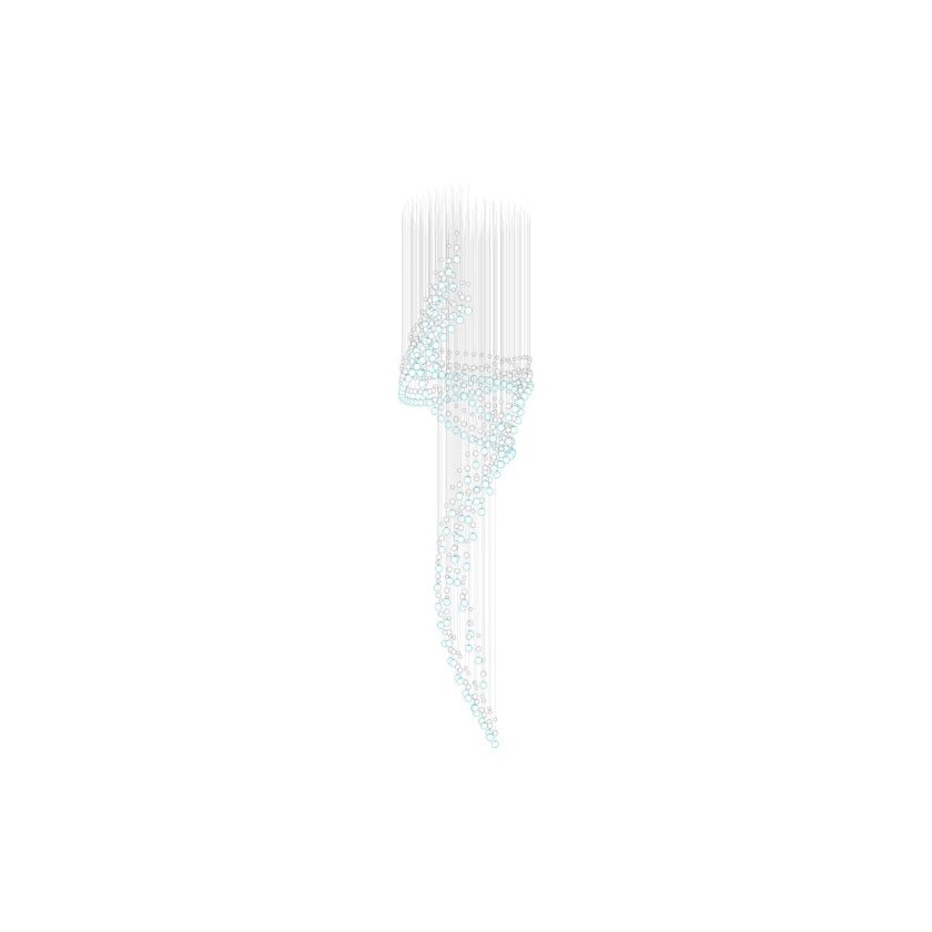 Pearl Curtain Customize Chandelier-Neutral Decor