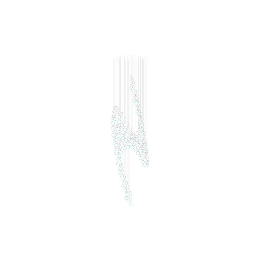 Pearl Curtain Customize Chandelier-Neutral Decor