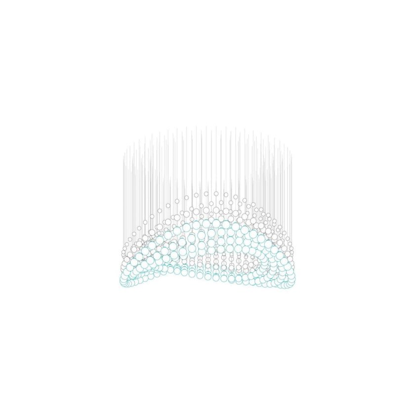Pearl Curtain Customize Chandelier-Neutral Decor