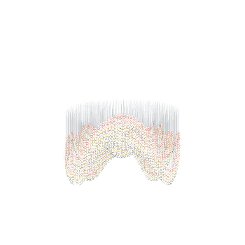 Pearl Curtain Customize Chandelier-Neutral Decor