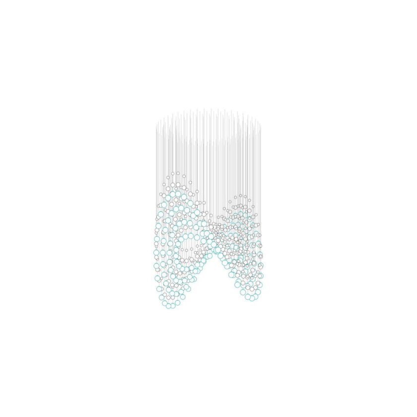 Pearl Curtain Customize Chandelier-Neutral Decor