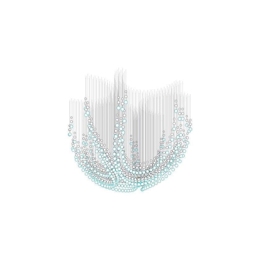 Pearl Curtain Customize Chandelier-Neutral Decor