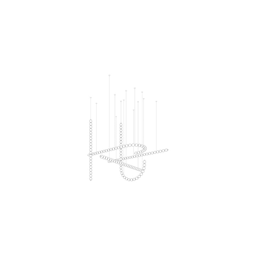 Pearl Drop Customize Chandelier-Neutral Decor