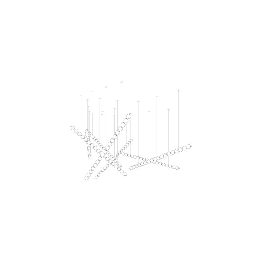 Pearl Drop Customize Chandelier-Neutral Decor