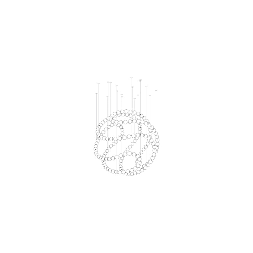Pearl Drop Customize Chandelier-Neutral Decor