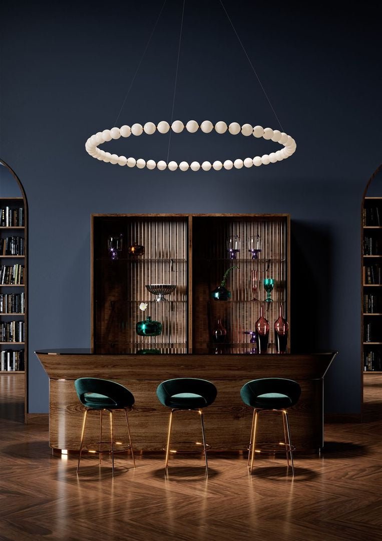 Pearl Drop Customize Chandelier-Neutral Decor