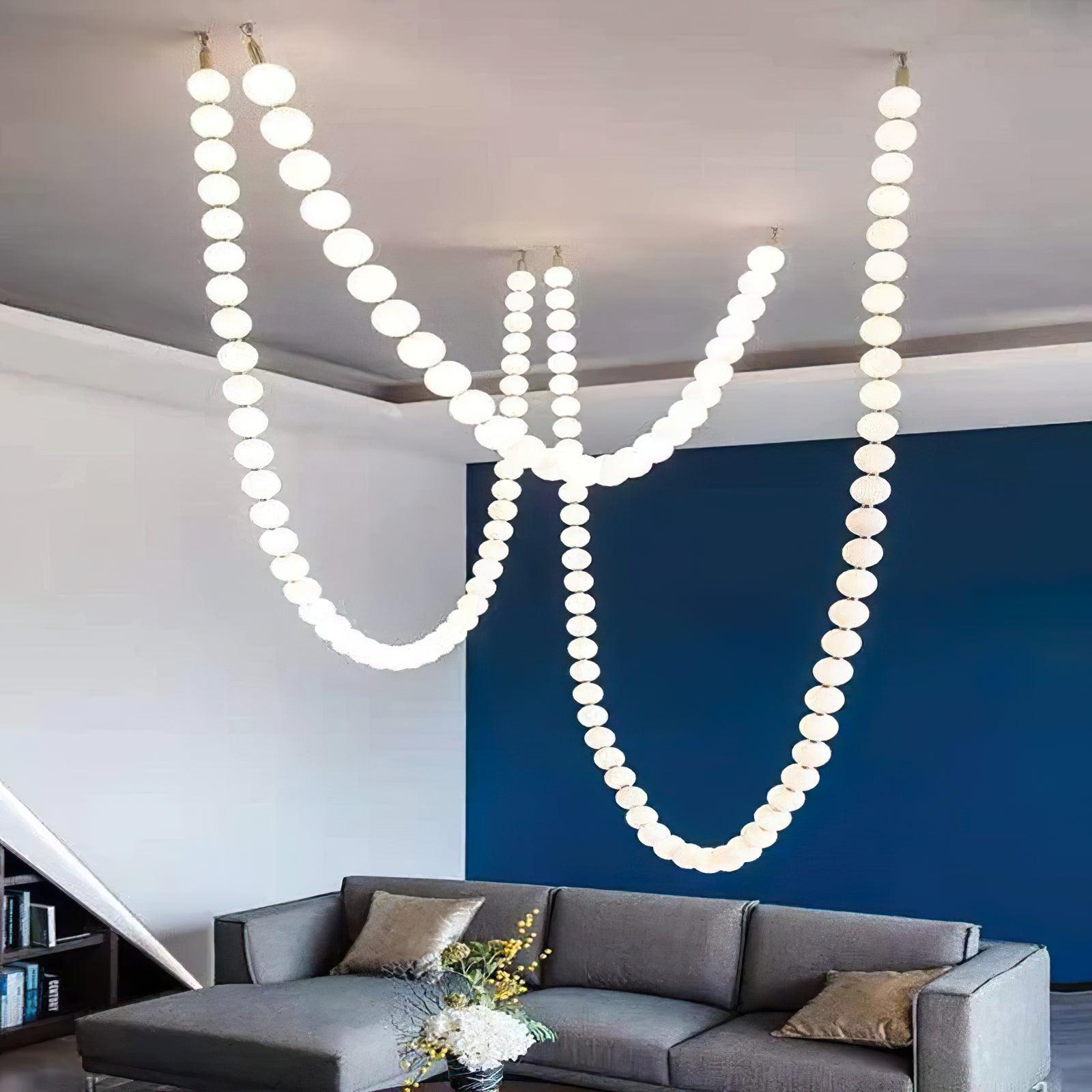 Kanell Brass Sputnik Chandelier-Neutral Decor