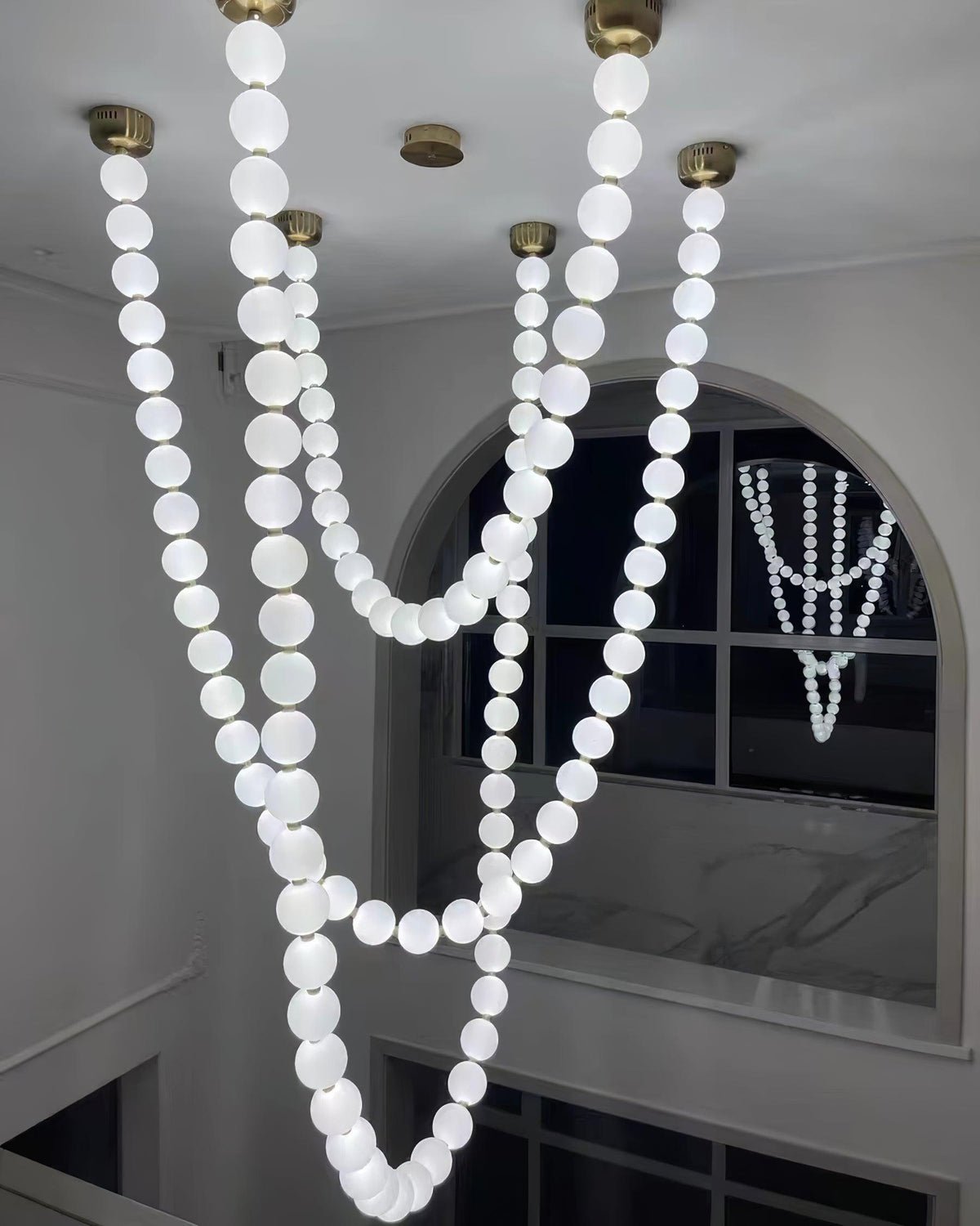 Kanell Brass Sputnik Chandelier-Neutral Decor