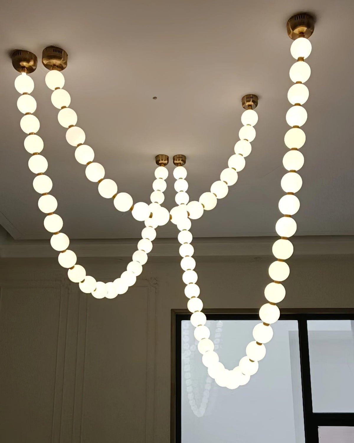 Kanell Brass Sputnik Chandelier-Neutral Decor