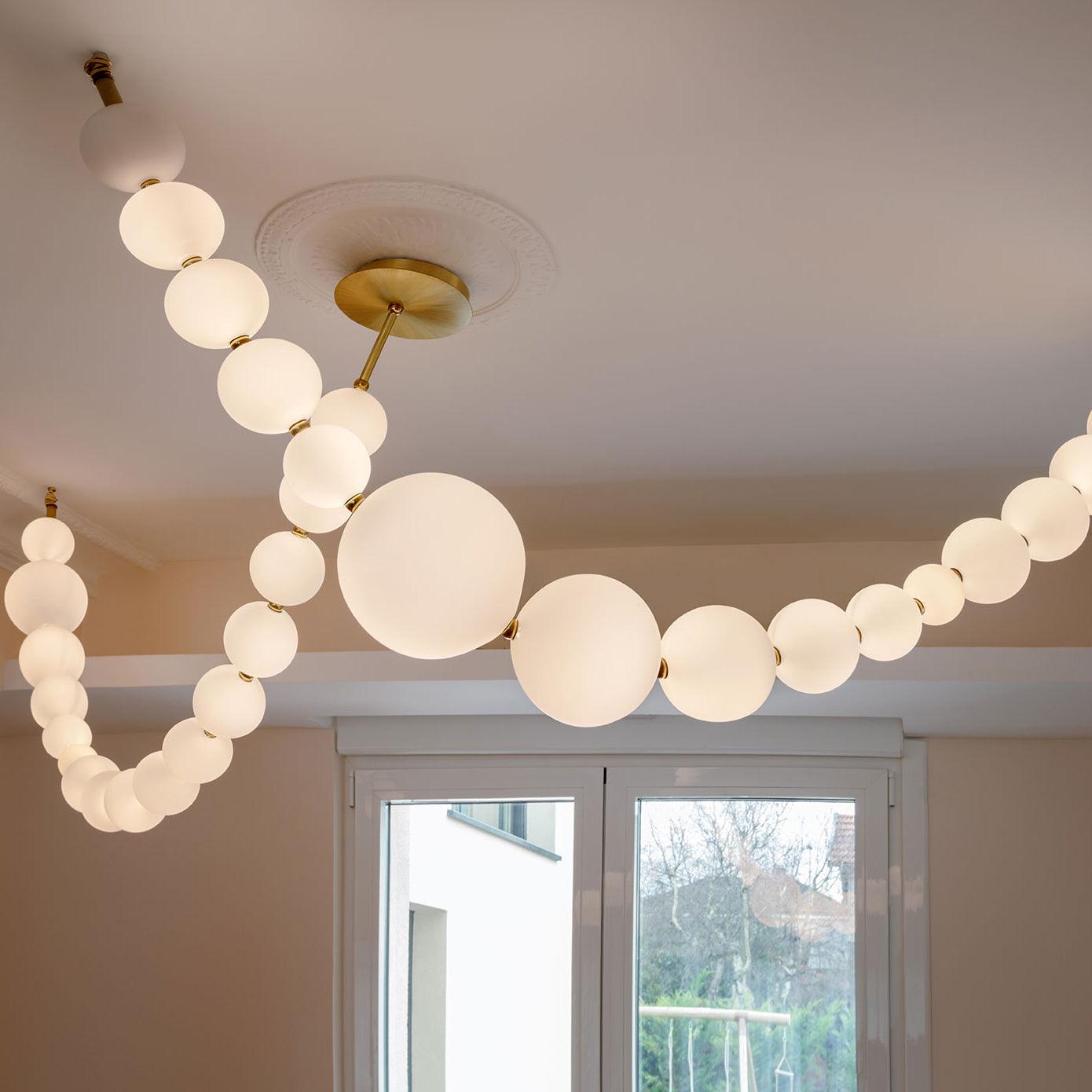 Kanell Brass Sputnik Chandelier-Neutral Decor