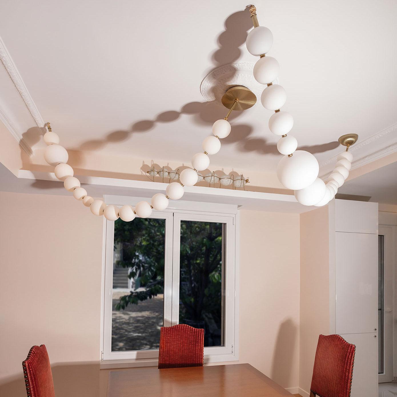 Kanell Brass Sputnik Chandelier-Neutral Decor