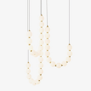 Gem Modern Acrylic Chandelier-Neutral Decor