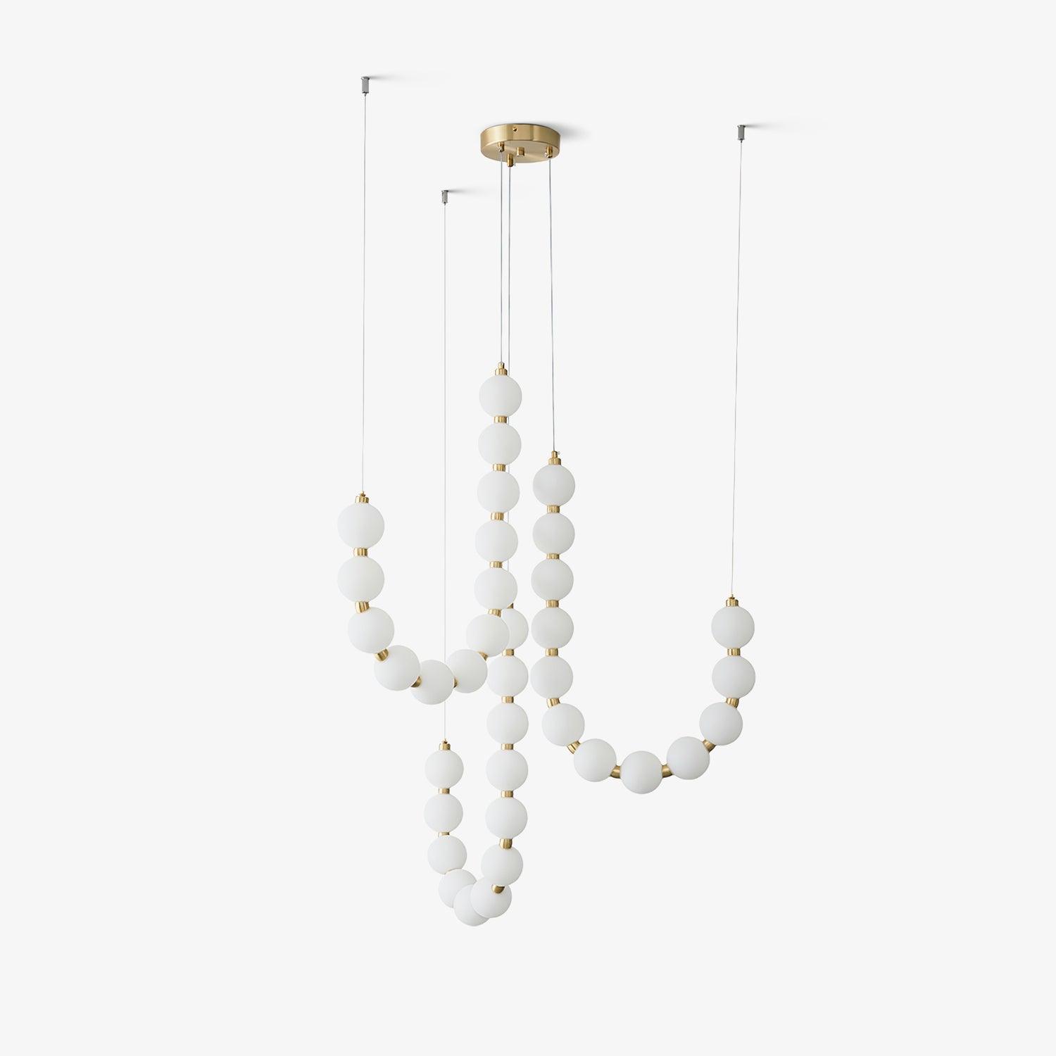 Gem Modern Acrylic Chandelier-Neutral Decor
