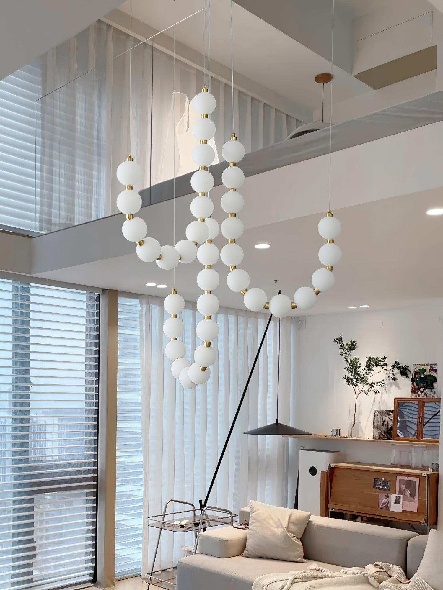 Gem Modern Acrylic Chandelier-Neutral Decor