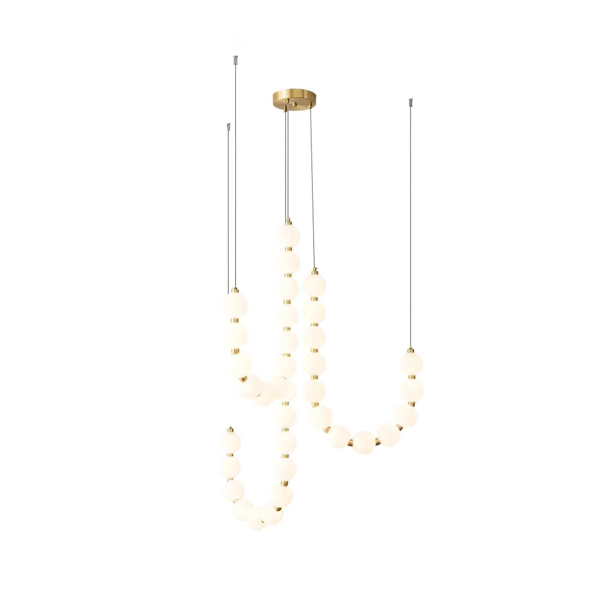 Gem Modern Acrylic Chandelier-Neutral Decor