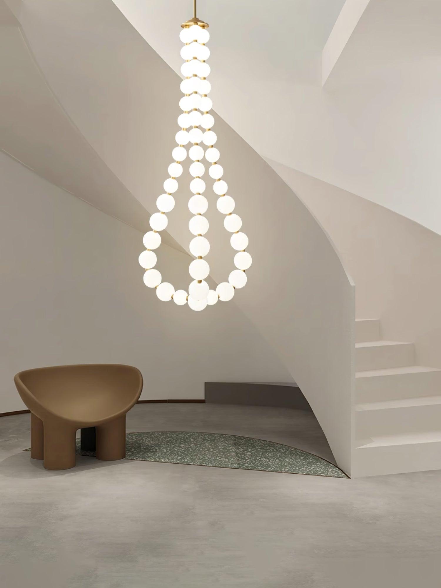 Gem Modern Acrylic Chandelier-Neutral Decor