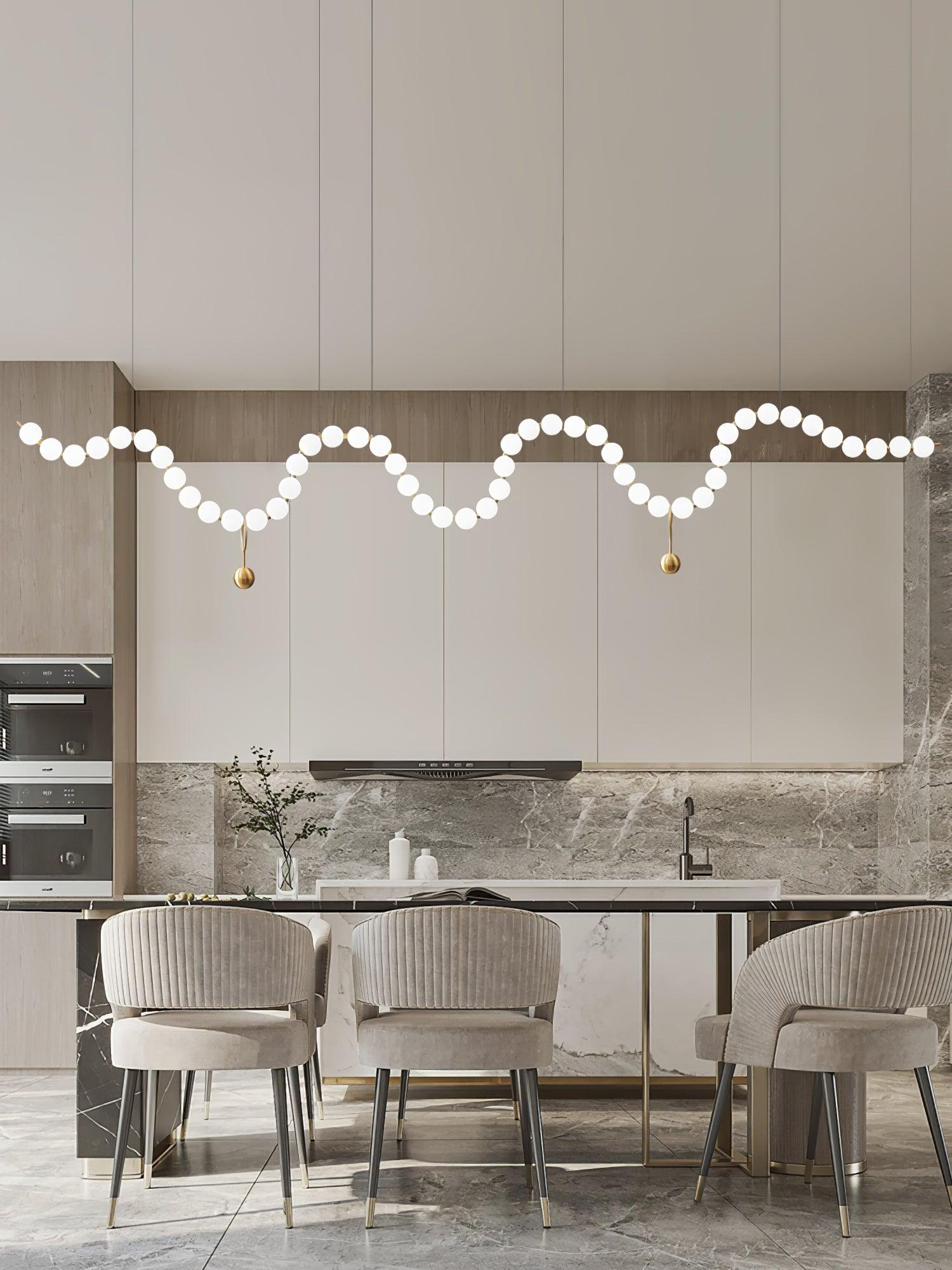 Gem Modern Acrylic Chandelier-Neutral Decor