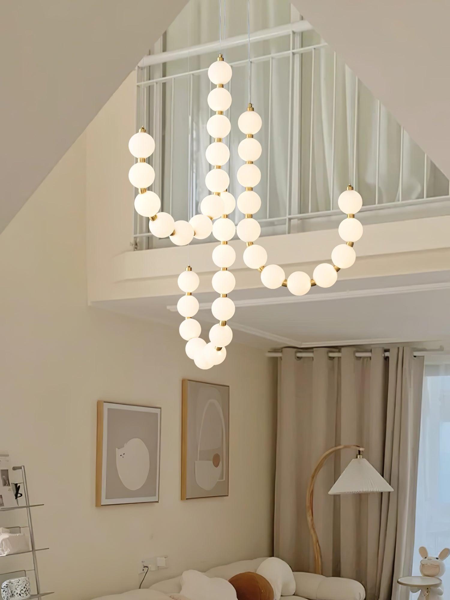 Gem Modern Acrylic Chandelier-Neutral Decor