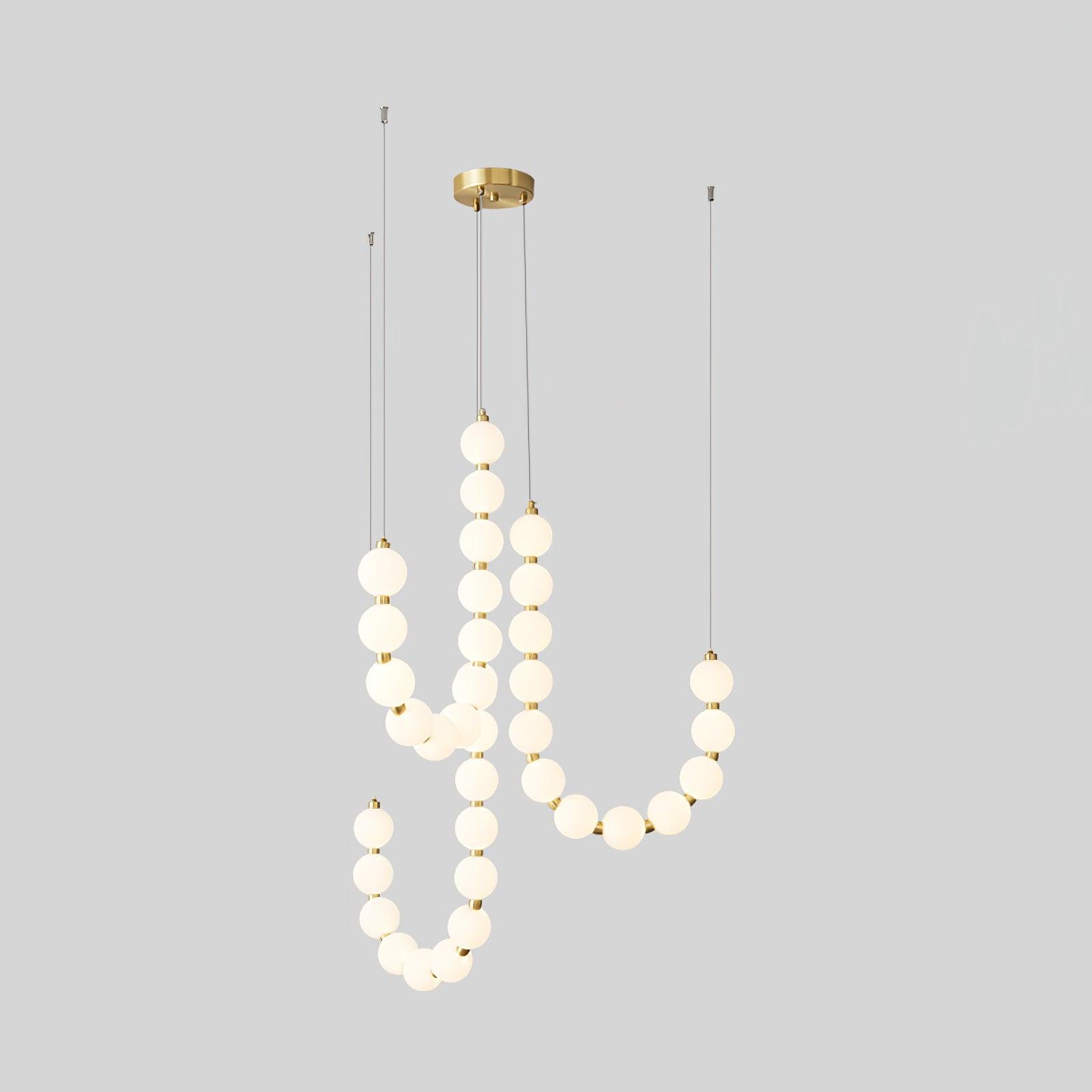 Gem Modern Acrylic Chandelier-Neutral Decor