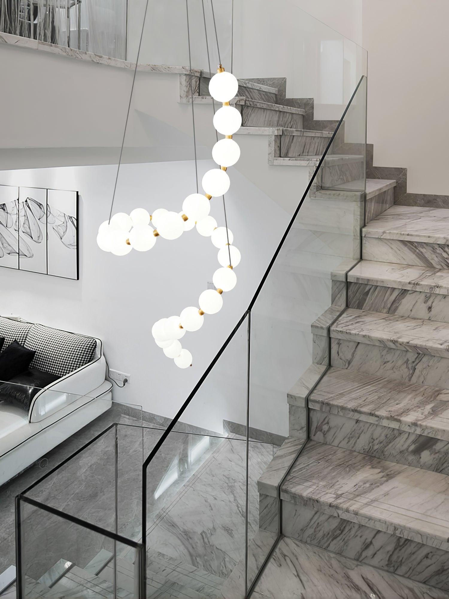 Gem Modern Acrylic Chandelier-Neutral Decor