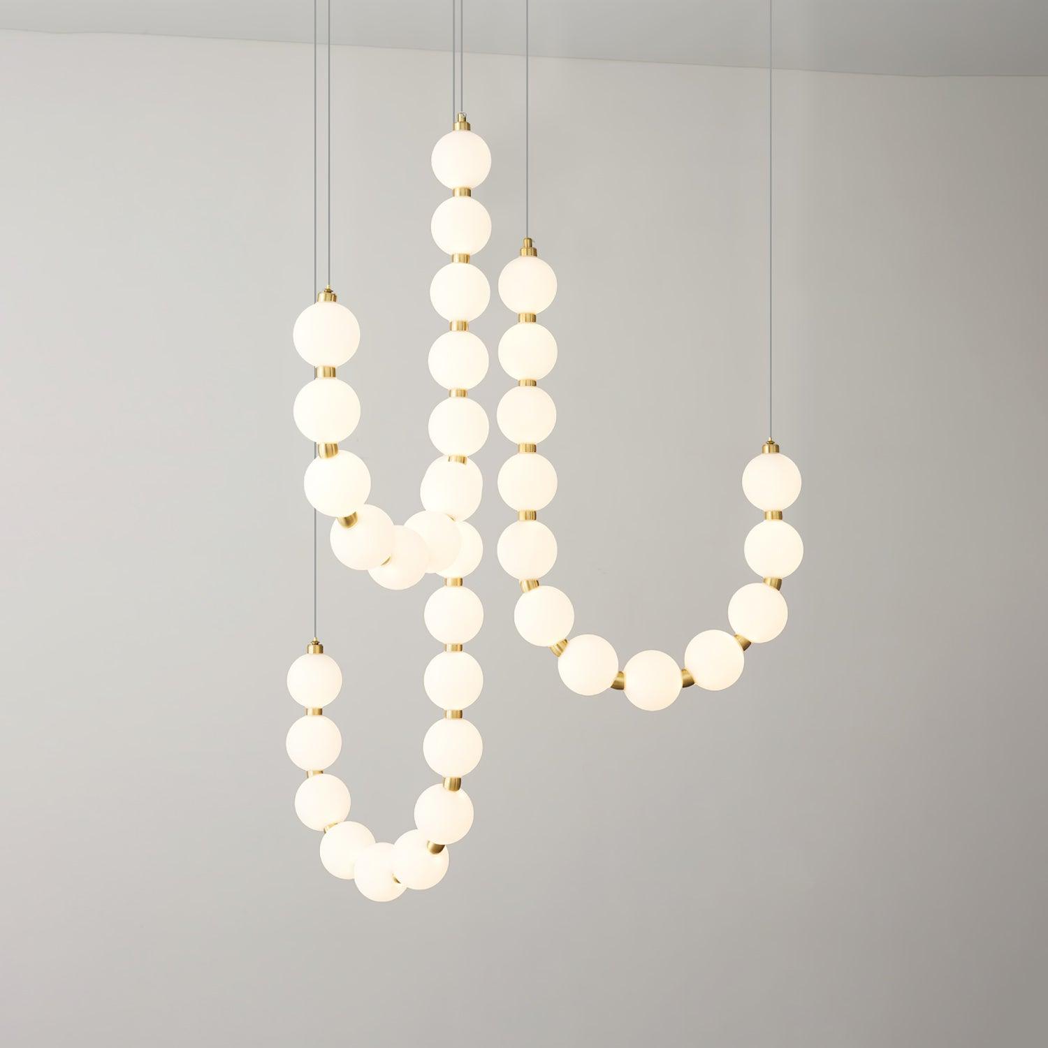 Gem Modern Acrylic Chandelier-Neutral Decor